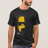 Cool Yellow Character in Hoodie Graphic Tee | Edgy (Vorderseite)