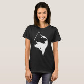 Cool Yin Yang Dog Cute Shepherd Sheepdog Tee (Vorne ganz)