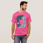 Cool Yin Yang Wolf T-Shirt (Vorne ganz)