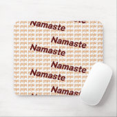 Cool Yoga Namaste Mousepad (Mit Mouse)