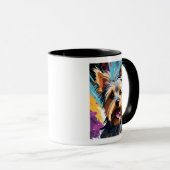 Cool Yorkie Tasse (VorderseiteRechts)