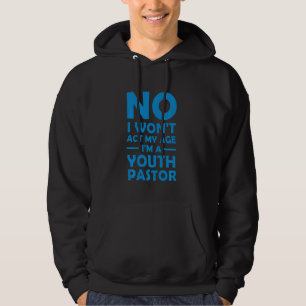 Cool Youth Pastor Men Boys Preacher Minister Chris Hoodie