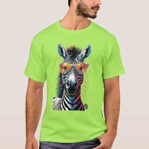 Cool Zebra Vibes T-Shirt