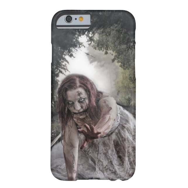 Cool Zombie Girl Case-Mate iPhone Hülle (Rückseite)