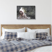 Cool Zombie Girl Leinwanddruck (Insitu (Schlafzimmer))