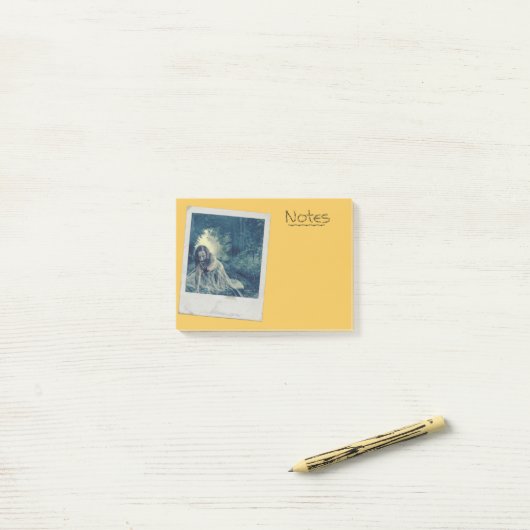 Cool Zombie Girl Post-it Klebezettel (Auf Schreibtisch)