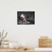 Cool Zombie Girl Poster (Küche)