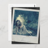 Cool Zombie Girl Postkarte (Vorne/Hinten)