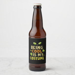 Cool zu sein ist mein Geburtstag Bierflaschenetikett