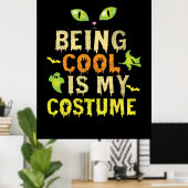 Cool zu sein ist mein Geburtstag Poster (Heimbüro)