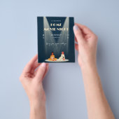 Cool Zuhause Movie Night Dark Flyer (Gruppe)