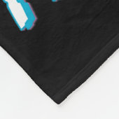 Cool Zza Slice Funny Food Lovers Kids Men And Wome Fleecedecke (Ecke)