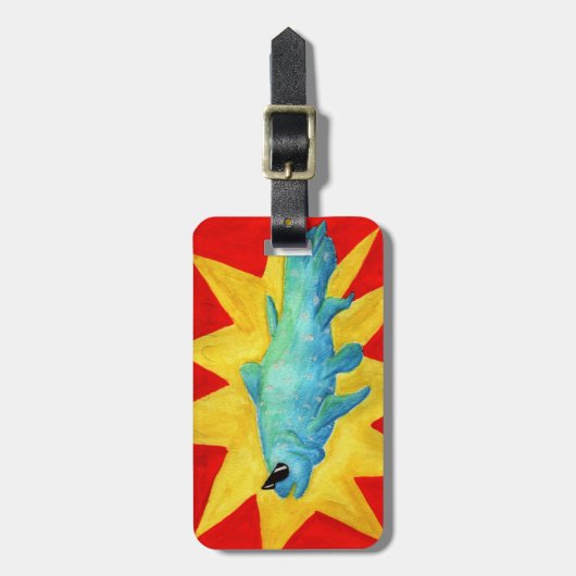 Coolacanth Gepäckanhänger (Vorderseite vertikal)