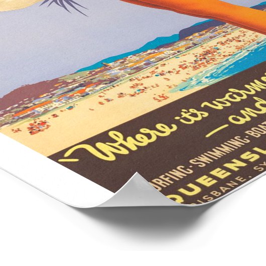 COOLANGATTA POSTER (Ecke)