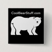 CoolBearStuff.com Button (Vorderseite)