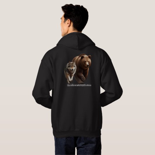 Coolbearstuff.com Hoodie (Schwarz voll)