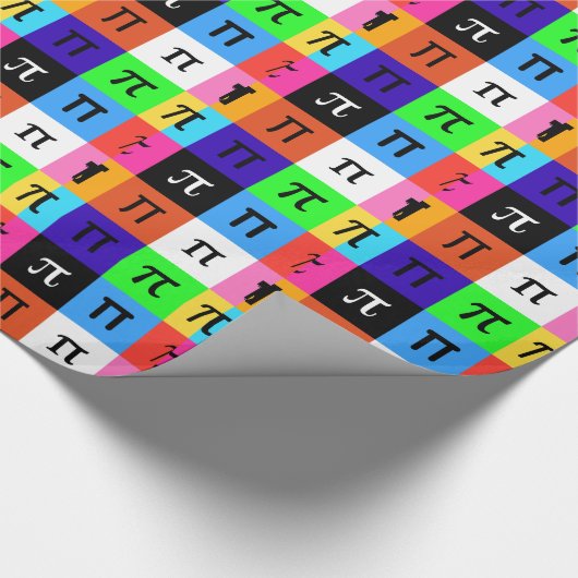Coolblock-Happy-Pin Geschenkpapier (Ecke)