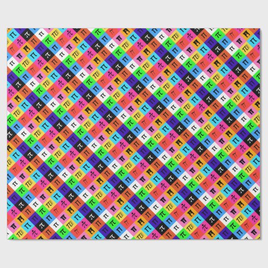 Coolblock-Happy-Pin Geschenkpapier (Flach)