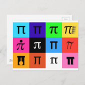 Coolblock-Happy-Pin Postkarte (Vorne/Hinten)