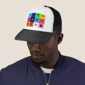 Coolblock-Happy-Pin Truckerkappe (Beispiel)