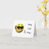 COOLE **18. BIRTHTAG** SPASS-KARTE KARTE (Gelbe Blume)