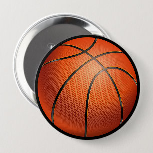 Coole 3D-Basketball-Sport-Fan-Nadel für Spieler Button