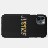 Coole 3D-Gerechtigkeitsbriefe Case-Mate iPhone Hülle (Rückseite (Horizontal))