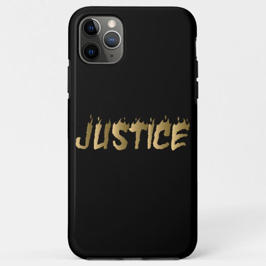 Coole 3D-Gerechtigkeitsbriefe Case-Mate iPhone Hülle (Rückseite)