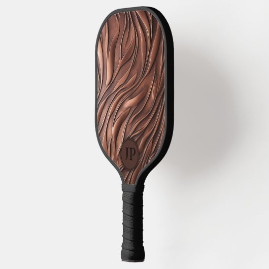 Coole 3D-Kupfer-Metallic-Wellenanfänge Pickleball Schläger (Links)