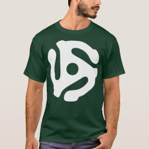 Coole 45-RPM-Adapter-Spider-Record-DJ-Turntable T-Shirt
