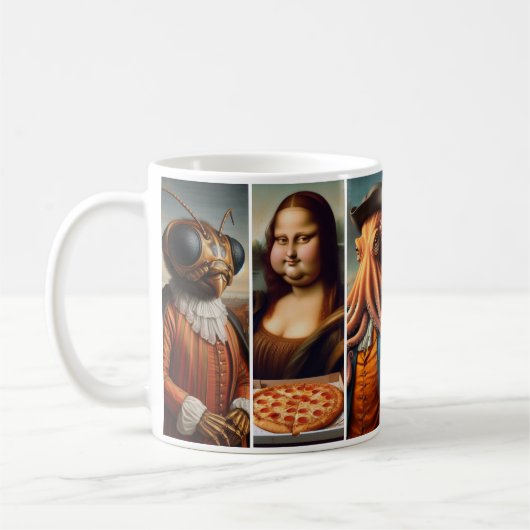 Coole Abbildungen Kaffeetasse (Links)