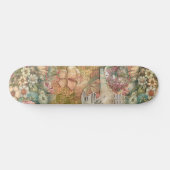 Coole Abstrakte Abstrakte Blumenstrasse Skateboard (Horizontal)