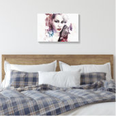 Coole abstrakte Bilder Leinwanddruck (Insitu (Schlafzimmer))