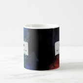 Coole Abstrakte Farbtafel muss Kaffee enthalten Kaffeetasse (Mittel)