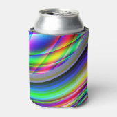 coole abstrakte Flasche cooler Dosenkühler (Kanne Vorderseite)