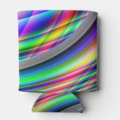 coole abstrakte Flasche cooler Dosenkühler (Rückseite)