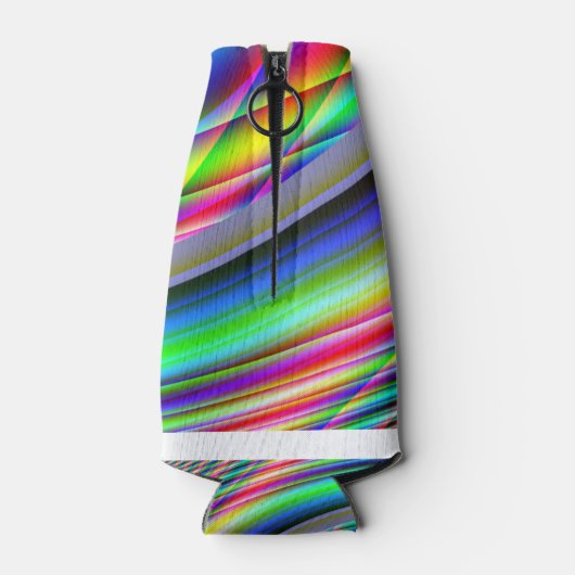 coole abstrakte Flasche cooler Flaschenkühler (Rückseite)