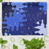 COOLE, Abstrakte Formen Geschirrtuch (Gefaltet)