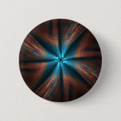 Coole Abstrakte Kunst Button (Vorderseite)