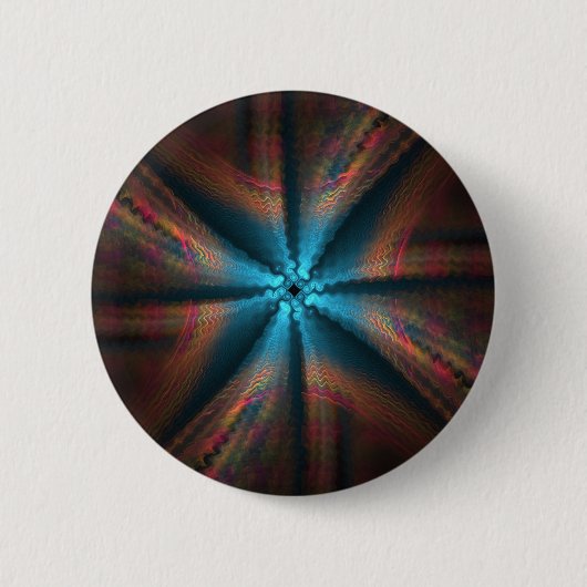 Coole Abstrakte Kunst Button (Vorderseite)