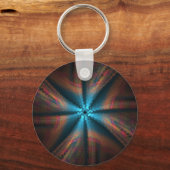 Coole Abstrakte Kunst Schlüsselanhänger (Vorderseite)