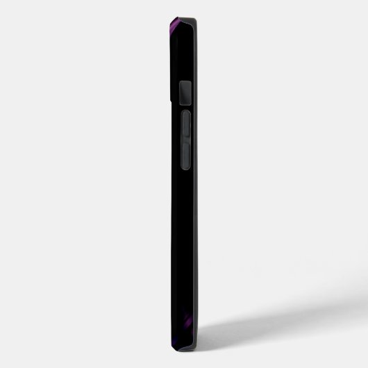 Coole Abstrakte Lila Damen Case-Mate iPhone Hülle (Rückseite / Links)