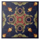 coole abstrakte Musterliebhaber Fliese (Vorderseite)