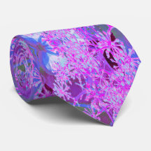 Coole Abstrakte Retro-Natur in heißrosa und Lila