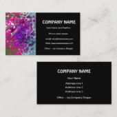 Coole Abstrakte Visitenkarte (Vorne/Hinten)