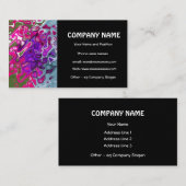 Coole Abstrakte Visitenkarte (Vorne/Hinten)