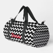 Coole Abstraktionswelle Duffle Bag (Rechte Ecke)