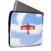 Coole Adventurous Flying Red Flugzeug Electronics Laptopschutzhülle (Vorne Rechts)