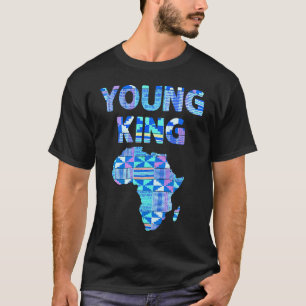 Coole afrikanische Kente Männer Jungen Kinder Afri T-Shirt