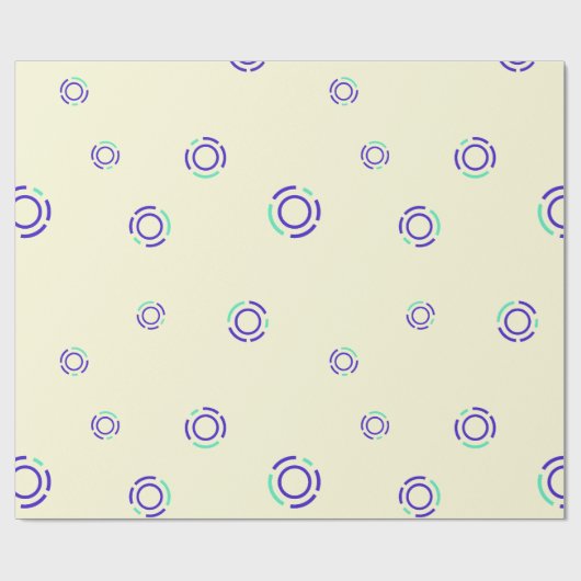 Coole Aion Kryptowährungszeichen Geschenkpapier (Flach)